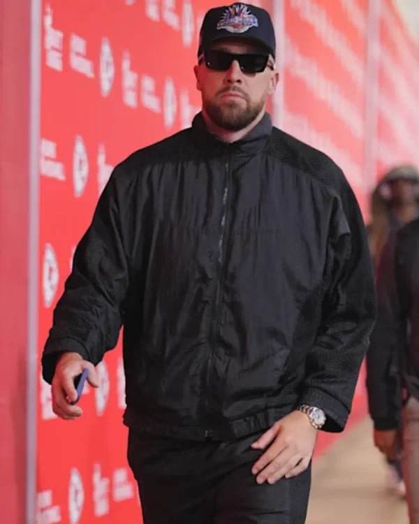 Travis Kelce Black Flight Tracksuit