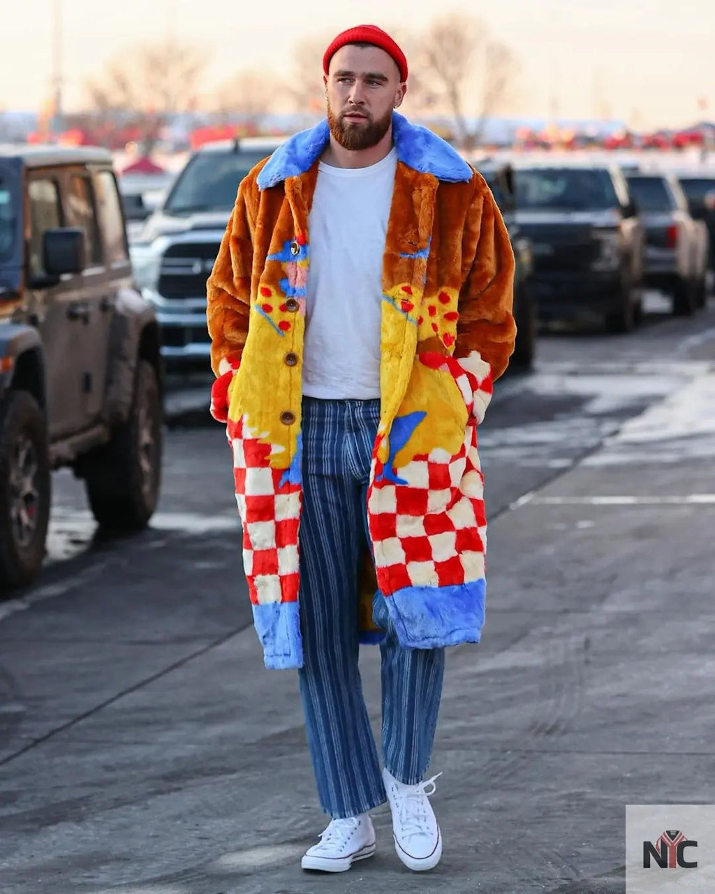 Travis Kelce Coat Clanton Jacket