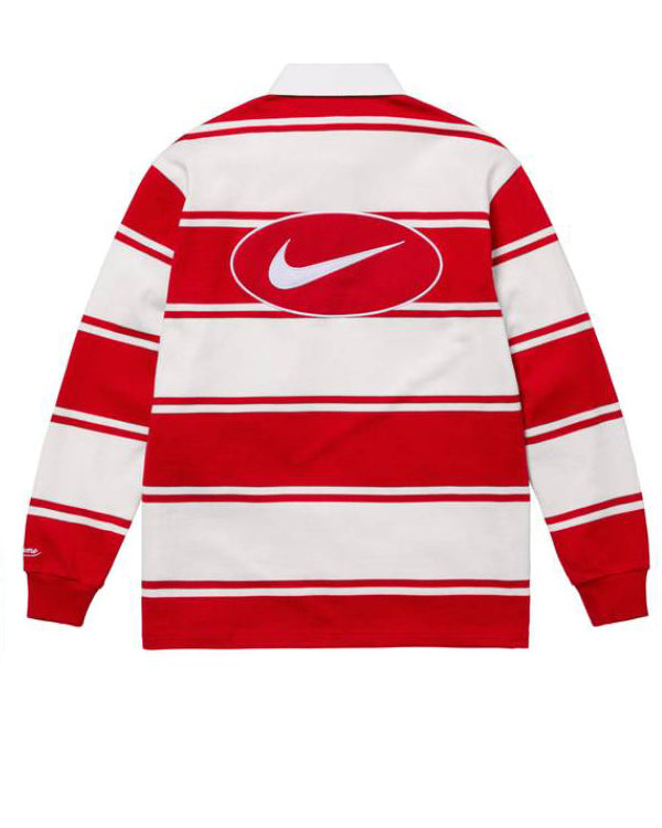 Travis Kelce Cincinnati vs Nebraska Game Striped Rugby Shirt WorthVee