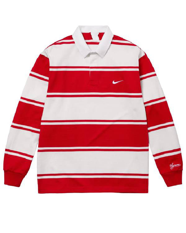 Travis Kelce Cincinnati vs Nebraska Game Striped Rugby Shirt WorthVee