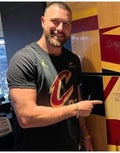 Travis Kelce Cleveland Cavaliers 87 Jersey Clanton Jacket