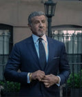 Tulsa King S03 Sylvester Stallone Blue Suit