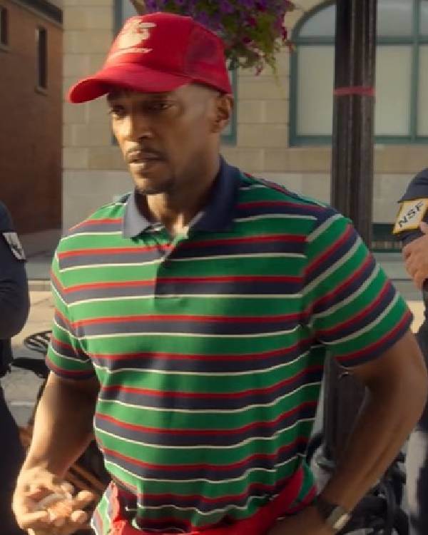 Twisted Metal Anthony Mackie Multicolor Polo Shirt Clanton Jacket
