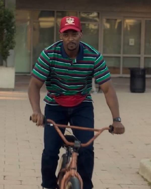 Twisted Metal Anthony Mackie Multicolor Polo Shirt Clanton Jacket