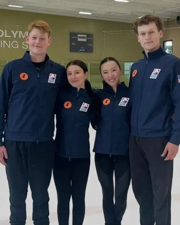 U.S. Figure Skating Save The Duck Olympic Jacket