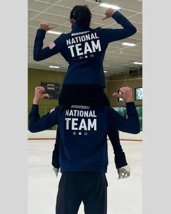 U.S. Figure Skating Save The Duck Olympic Jacket