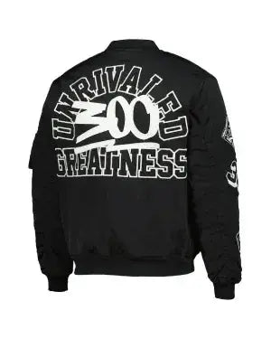UFC 300 Unrivaled Greatness Black Bomber Jacket WorthVee
