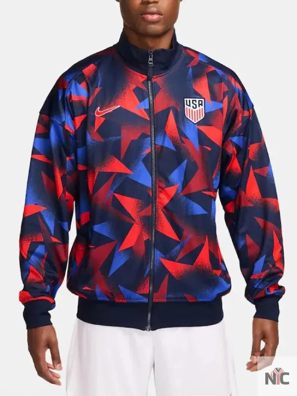 US Soccer 2025 Academy Pro Performance Anthem Jacket Clanton Jacket
