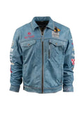 Ultimate Rodeo Vegas Blue Mirage Leather Jacket WorthVee