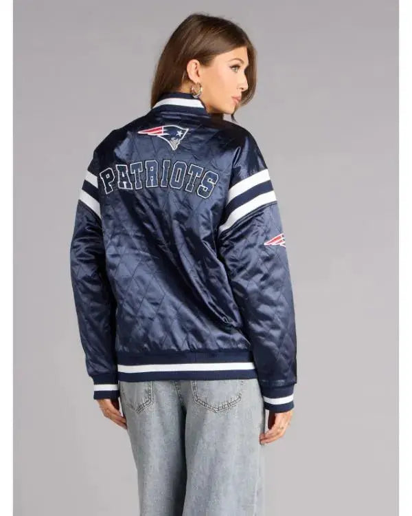 Ultra Game NFL New England Patriots Bomber Jacket WorthVee