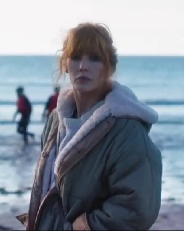 Under Salt Marsh S01 Kelly Reilly Oversized Coat