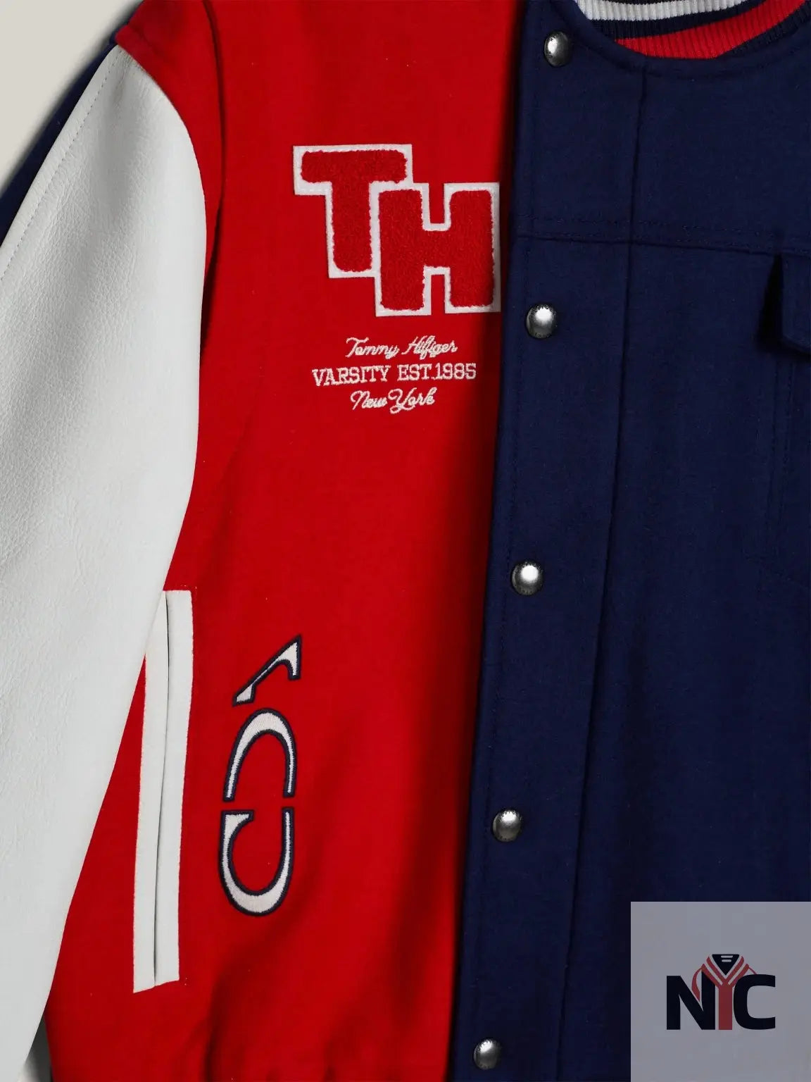 Unisex Tommy x Mercedes F1 Racing Jacket Clanton Jacket