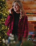 Unwrapping Christmas Olivia’s Reunion 2024 Cindy Busby Plaid Jacket Clanton Jacket