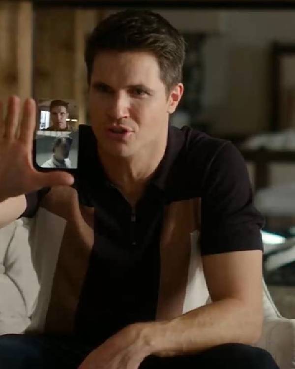 Upload Robbie Amell Polo Shirt Shopotiny