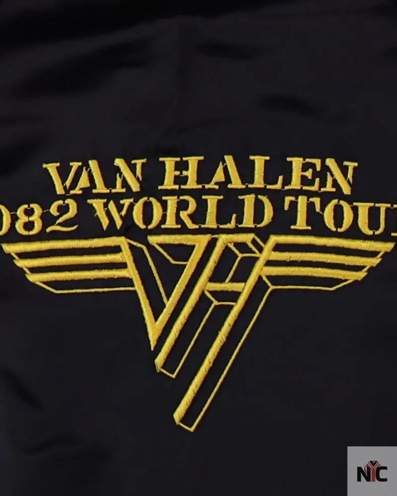 Van Halen1982 World Tour Jacket Clanton Jacket