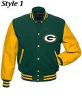 Varsity Green Bay Packers Letterman Jacket WorthVee