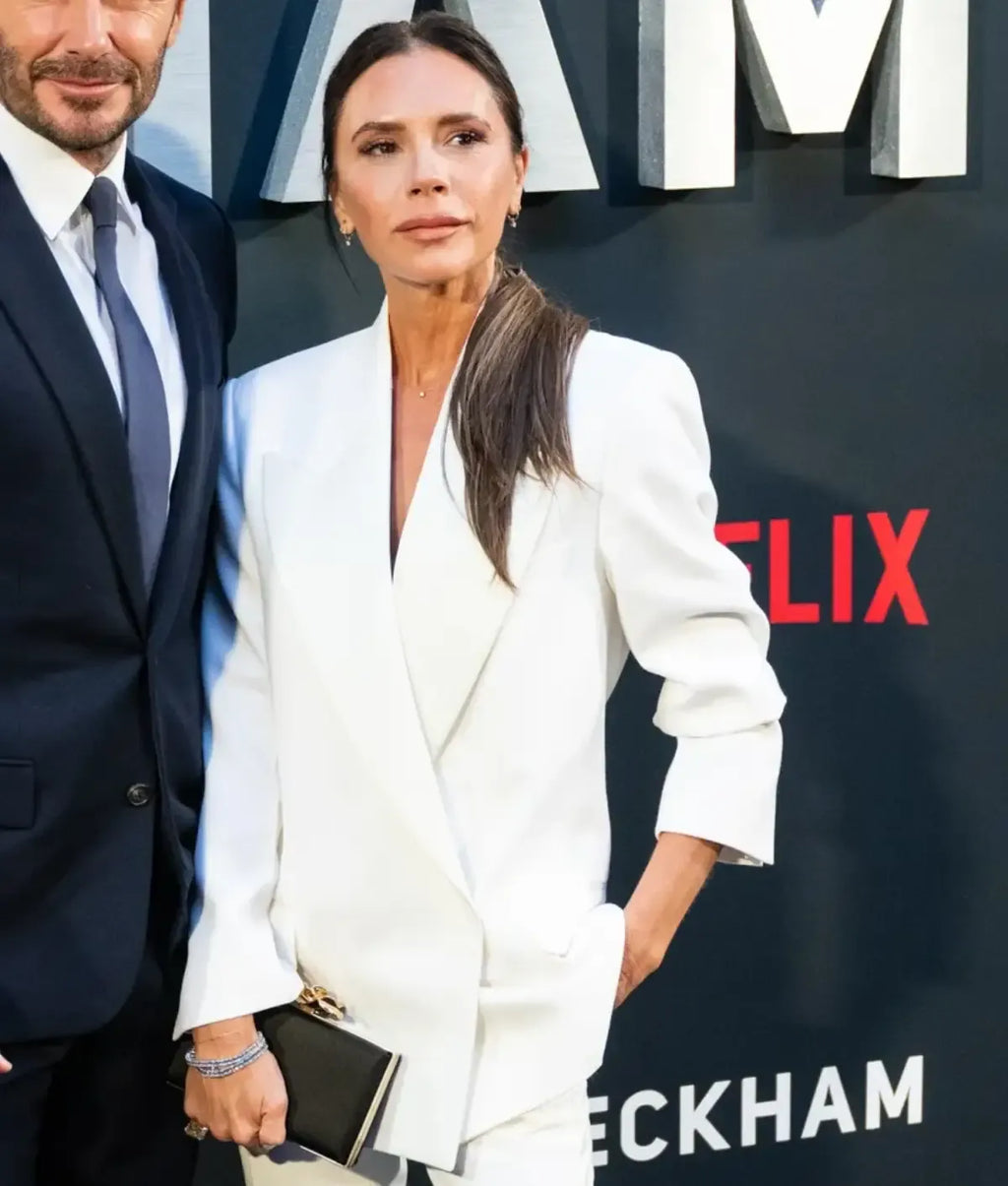 Victoria Beckham White Blazer