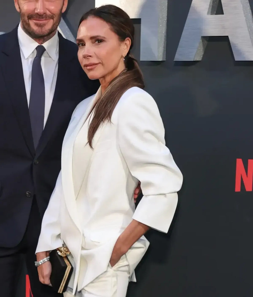 Victoria Beckham White Blazer