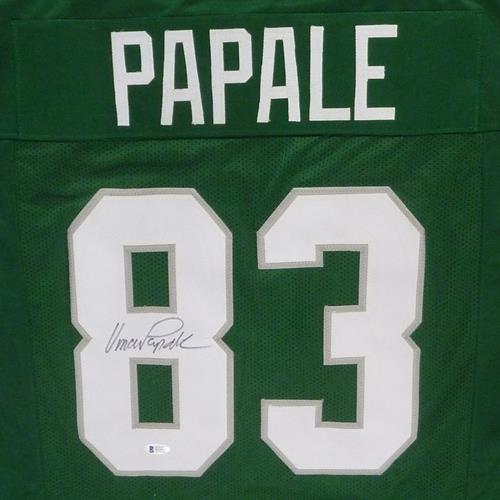 Vince Papale Autographed Philadelphia Eagles (Green #83) Custom Jersey - Beckett WorthVee