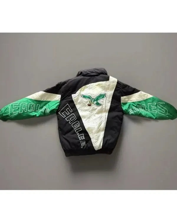 Vintage Philadelphia Eagles Triple Fat Goose Kelly Green Jacket
