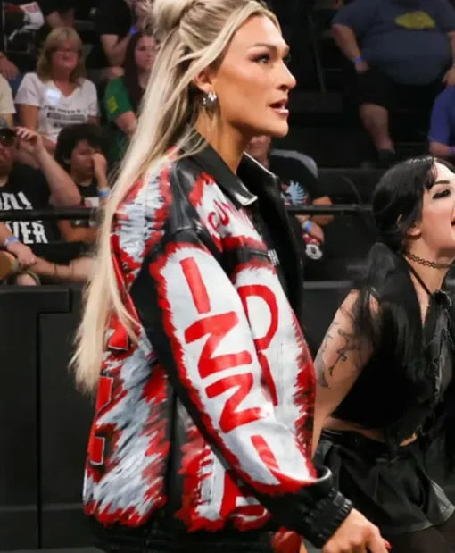 WWE NXT Izzi Dame Over Leather Jacket