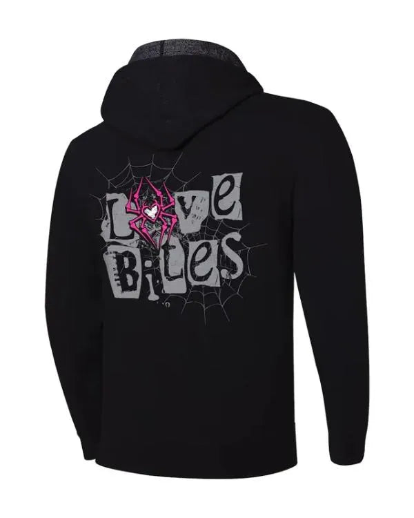 WWE AJ Lee Love Bites Retro Hooded Jacket