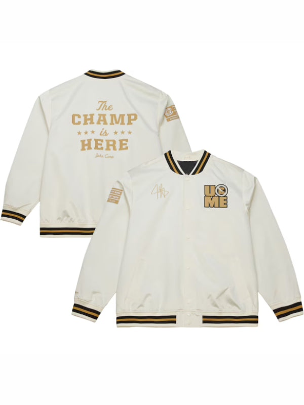 WWE John Cena Sublimated Satin Bomber Jacket WorthVee
