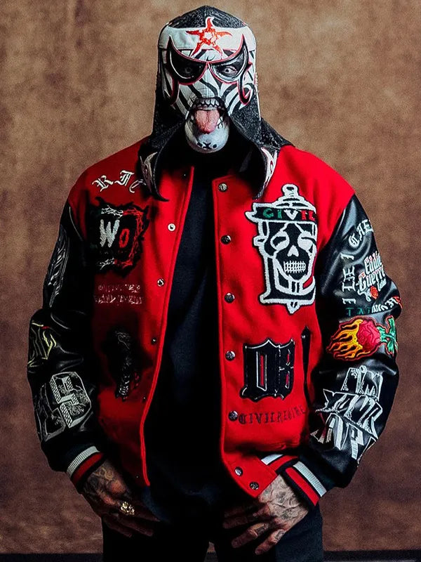 WWE PENTA Zero Miedo LWO Letterman Jacket WorthVee