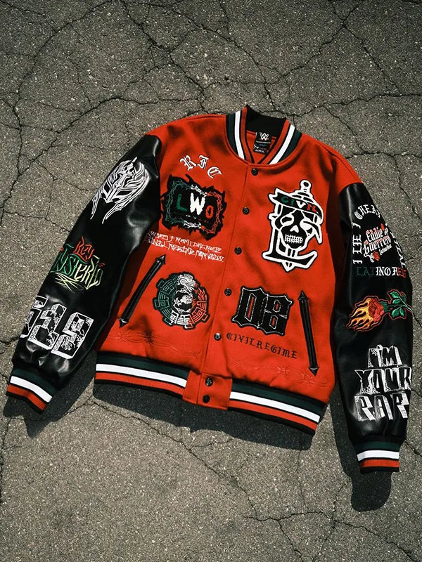 WWE PENTA Zero Miedo LWO Letterman Jacket WorthVee