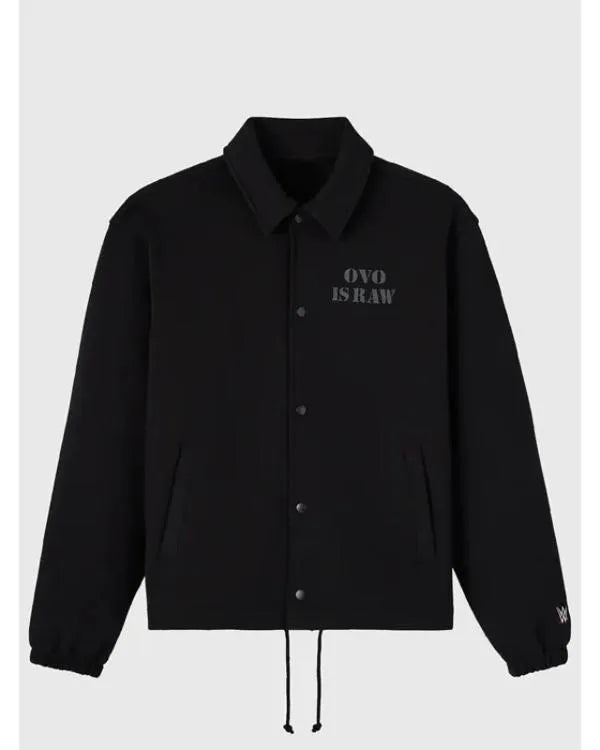 WWE Raw Is War Black Coaches Jacket