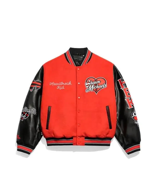 WWE Shawn Michaels HBK Varsity Jacket