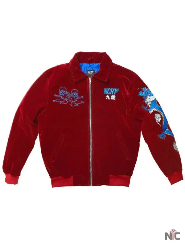 Walled City Fighting Tournament Velvet Jacket Clanton Jacket