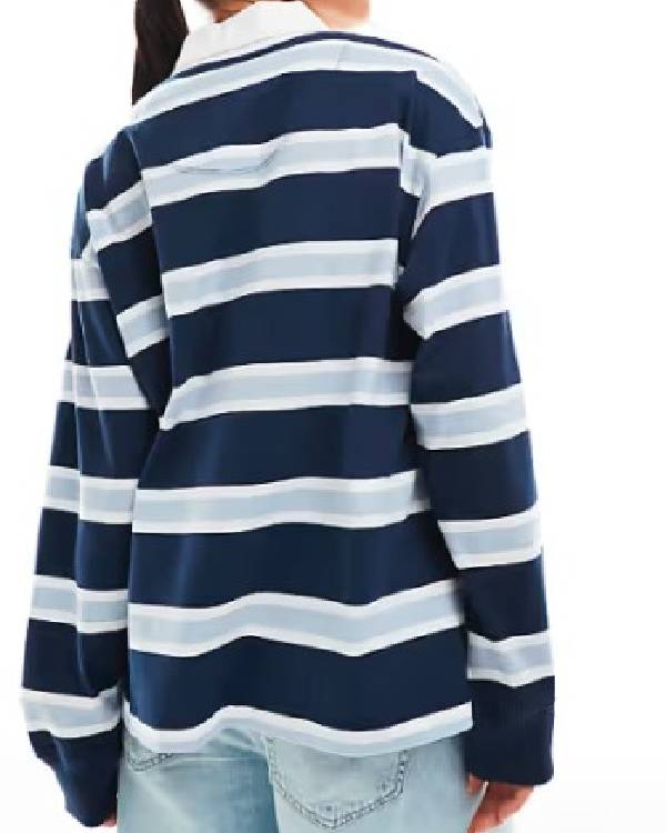 Welcome to Plathville Teegan Nichols Striped Rugby Shirt WorthVee