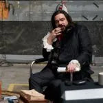 What We Do in the Shadows S06 Laszlo Cravensworth Stripes Suit