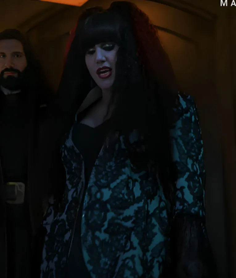 What We Do in the Shadows S06 Nadja Printed Coat