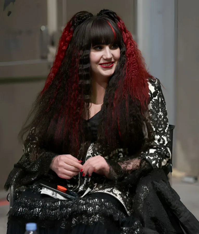 What We Do in the Shadows S06 Nadja Printed Coat