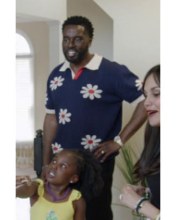 Wife Swap Real Housewives Edition Floral Polo Shirt