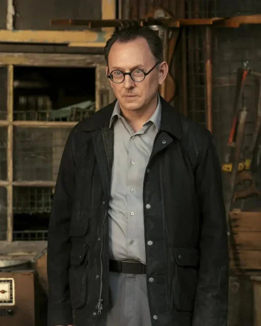 Fallout 2024 Michael Emerson Black Jacket Clanton Jacket