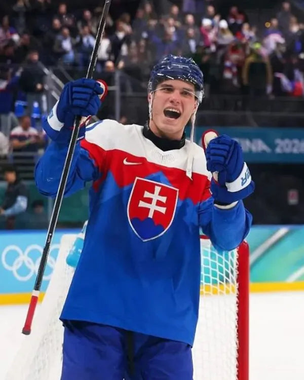 Winter Olympics 2026 Team Slovakia Ice Hockey Jersey