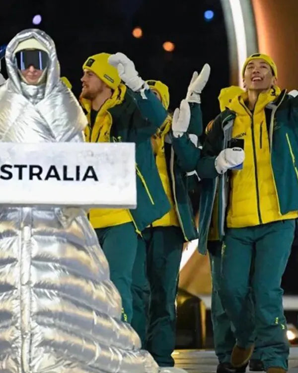 Winter Olympics 2026 Opening Ceremony Team Australia Jacket