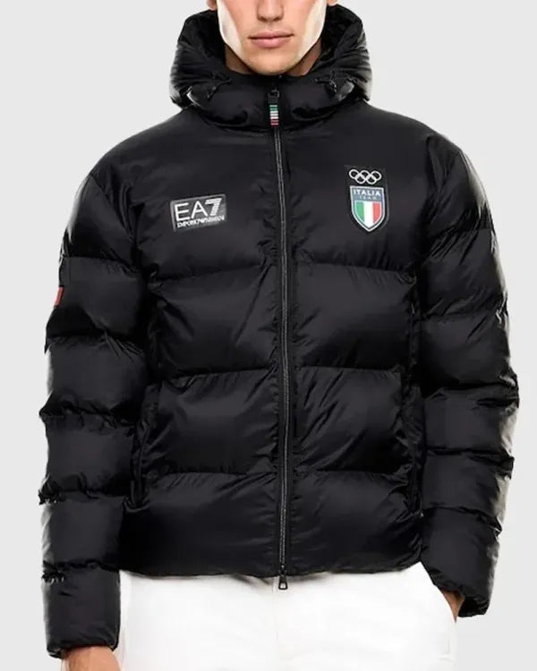 Winter Olympics 2026 Team Italy Puffer Jacket