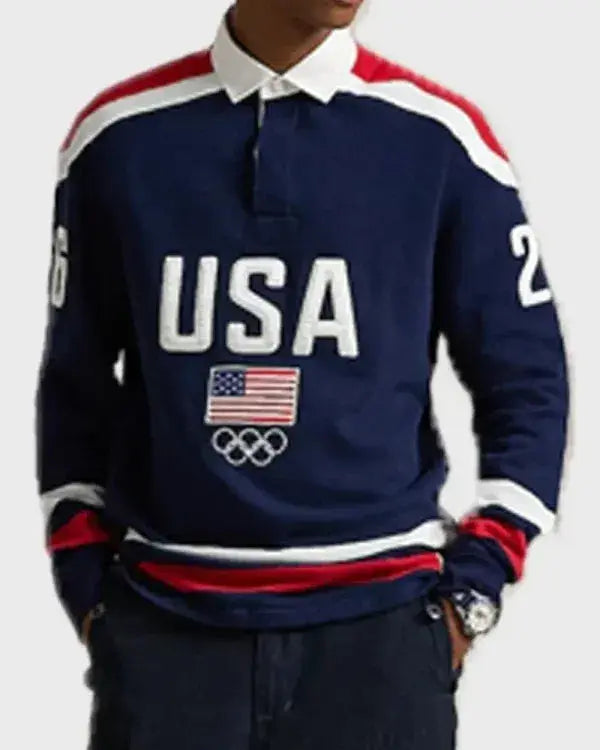 Winter Olympics 2026 Team USA Rugby Sweatshirt WorthVee
