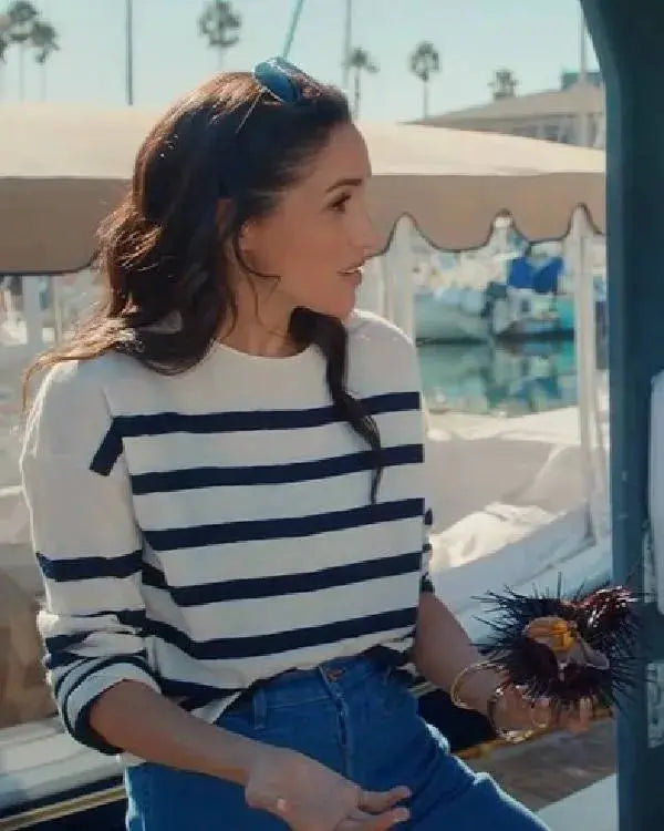 With Love, Meghan 2025 Meghan Markle Striped Top WorthVee