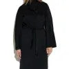 With Love Meghan S02 Meghan Markle Black Belted Coat