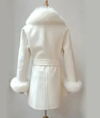 Women’s 90 Day Fiance Happily Ever After S09 White Coat USA Jackets