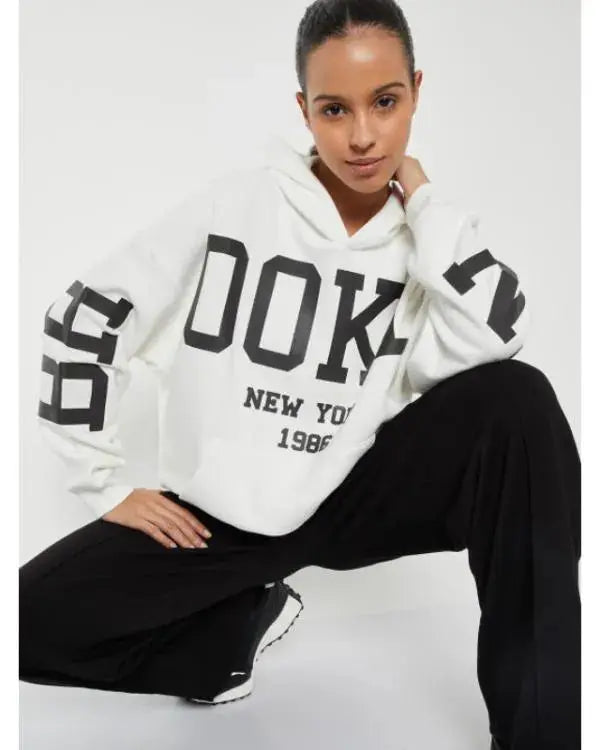Women’s New York 1986 Oversized Hoodie WorthVee