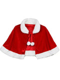 Women’s Red Santa Cape WorthVee