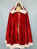 Women’s Red Velvet Cloak WorthVee