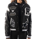 Womens Las Vegas Raiders x The Wild Collective Varsity Jacket WorthVee