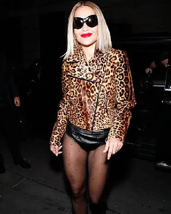 Womenswear Spring Summer 2026 Rita Ora Leopard Print Jacket WorthVee